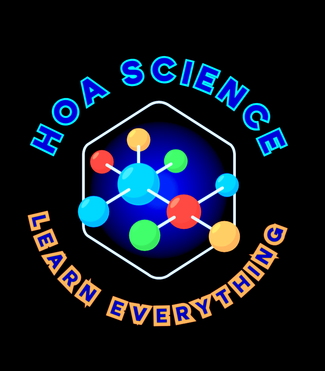 hoa science icon logo black backing